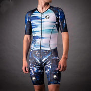 Men's Triathlon Wetsuit Knitted Suit
